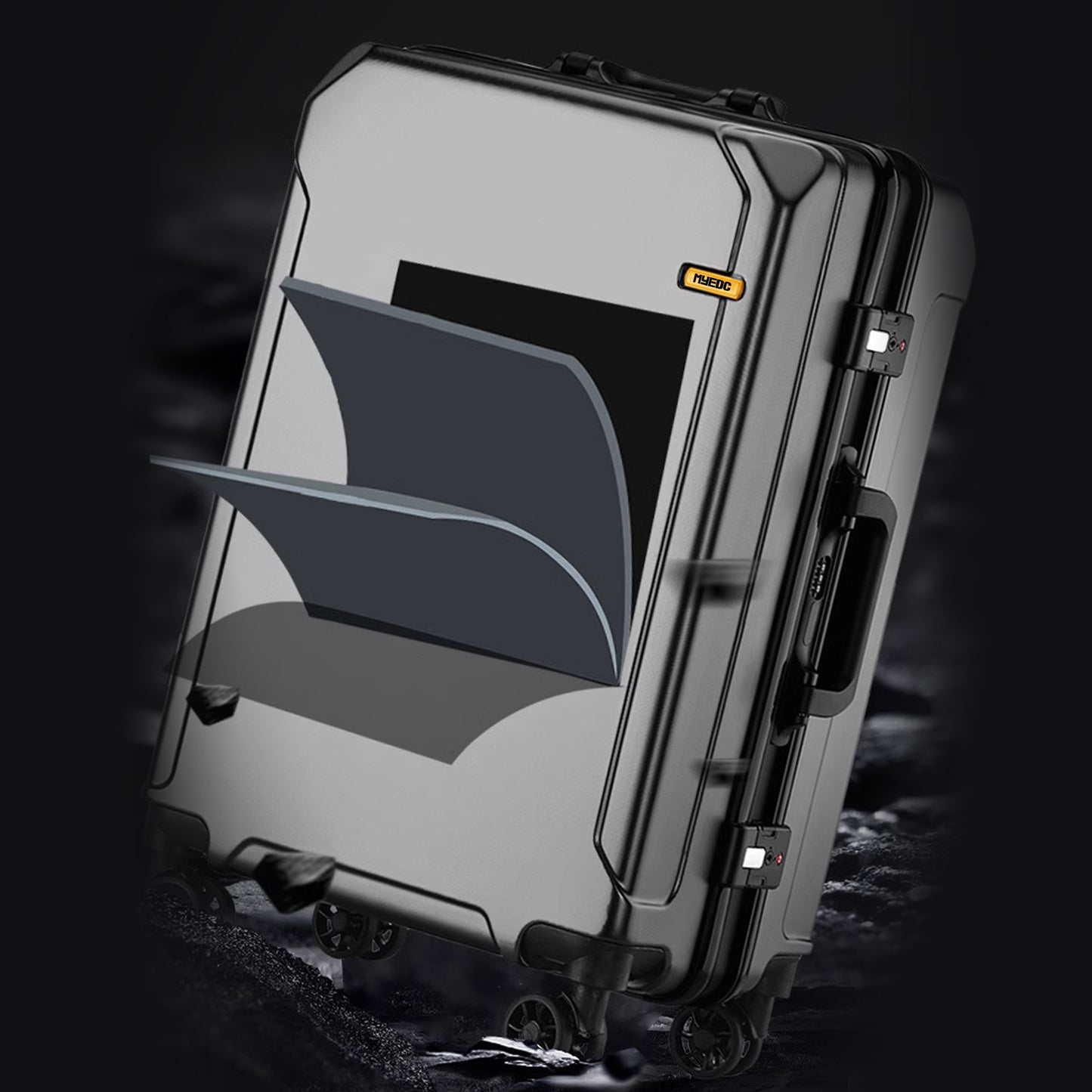 MYEDC Rolling Carry on Luggage Airline Approved