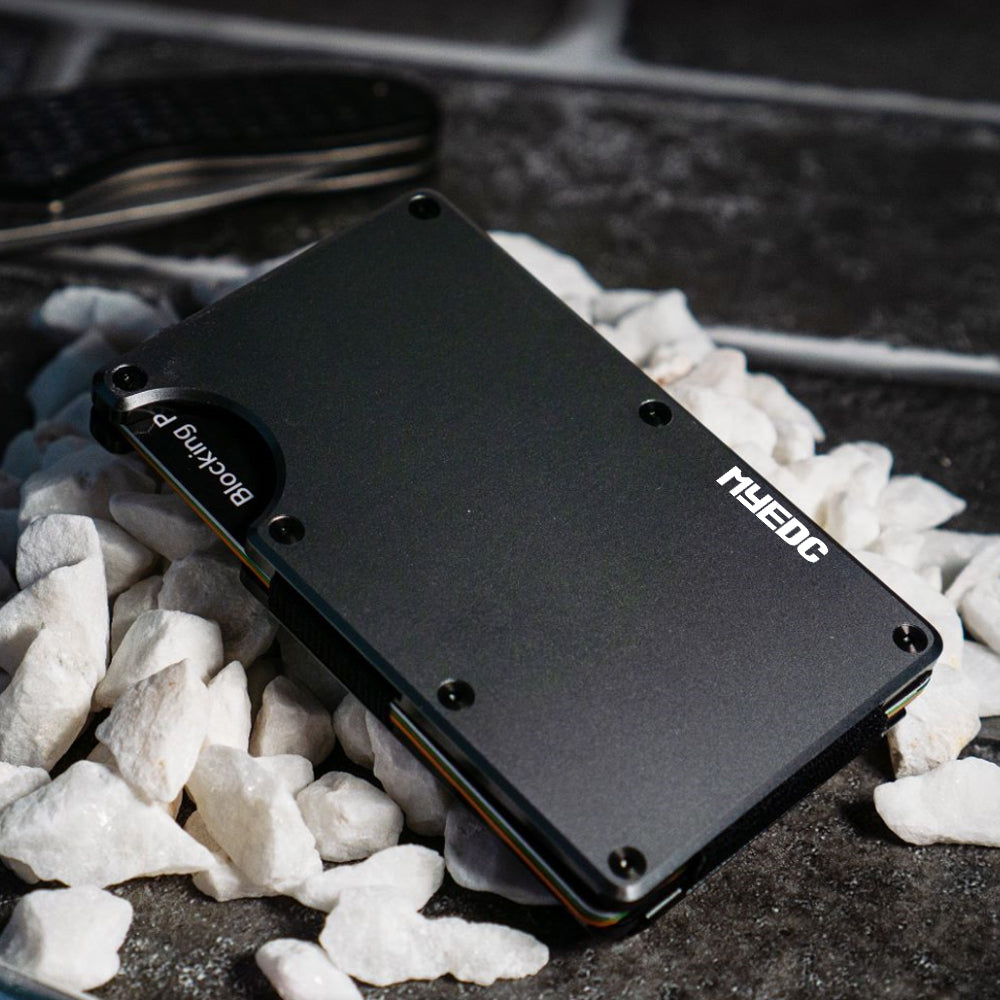 MYEDC Card Holder Slim Wallet With Money Clip