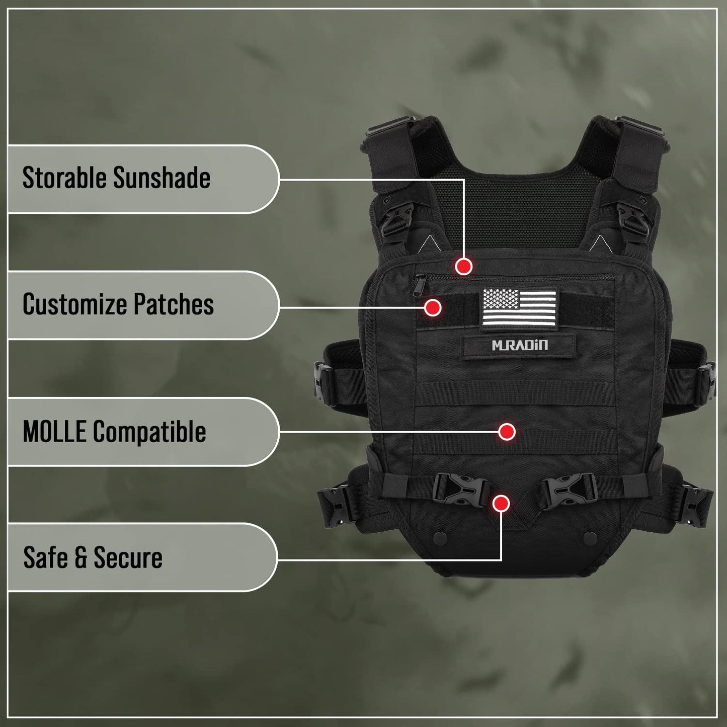 MURADIN Sling bags for carrying infants