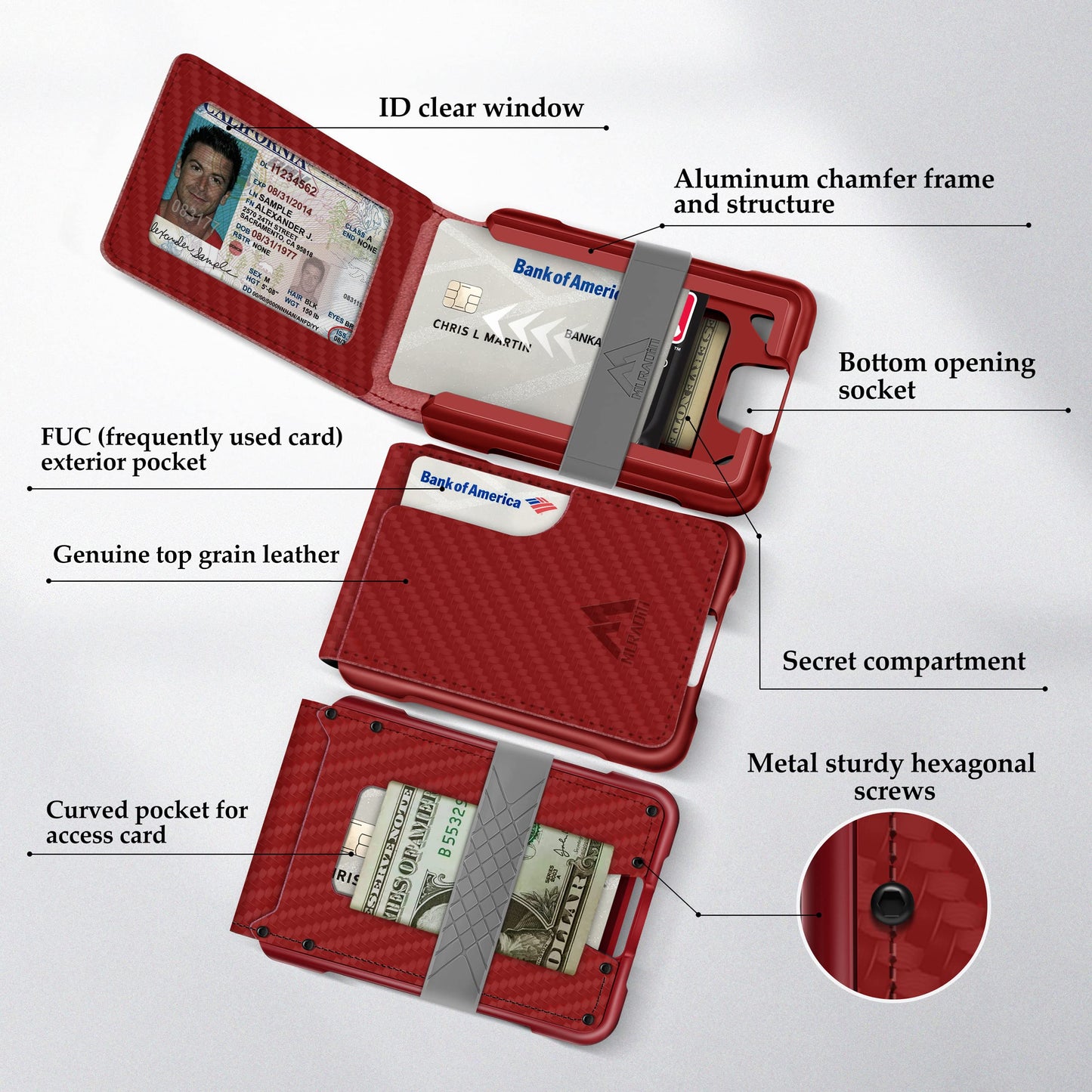 leather wallet