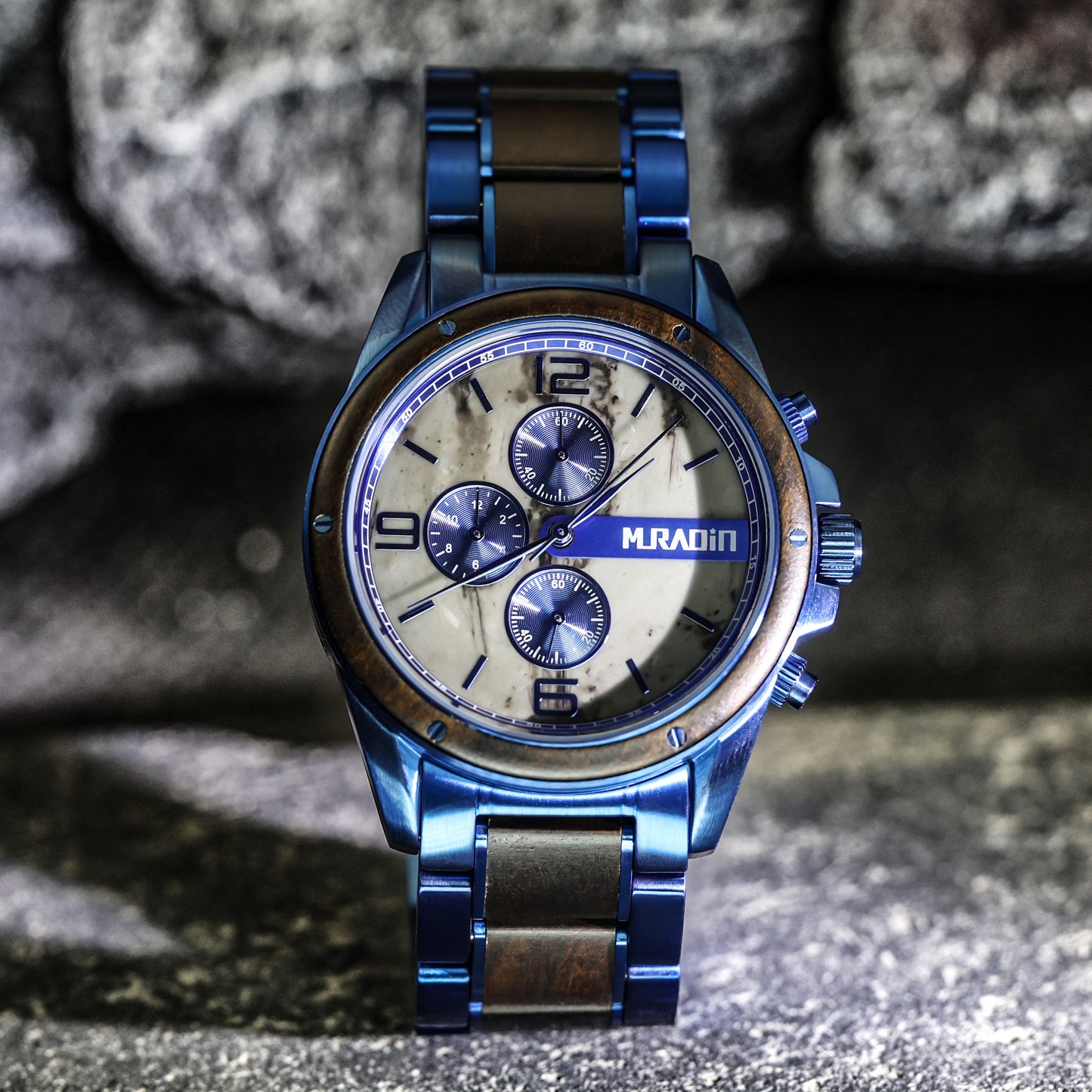 OS30 Mens Mechanical Steel Watches Black & Black Sandal