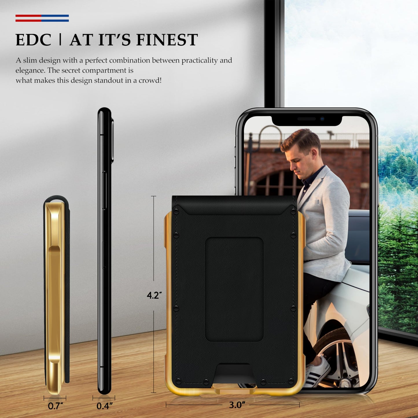slim wallet for men