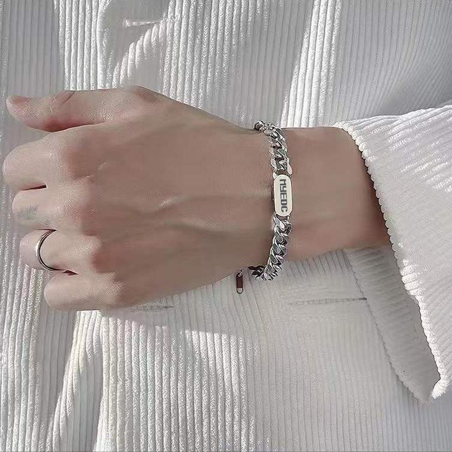 MYEDC Sturdy Stainless Steel Bracelets