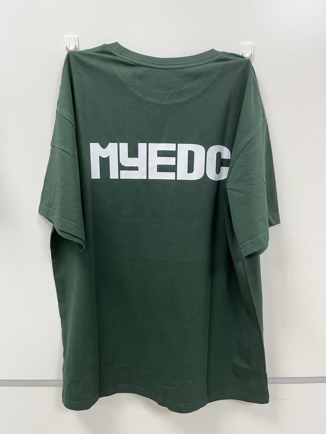 MYEDC Men's Eversoft Cotton Stay Tucked Crew T-Shirt