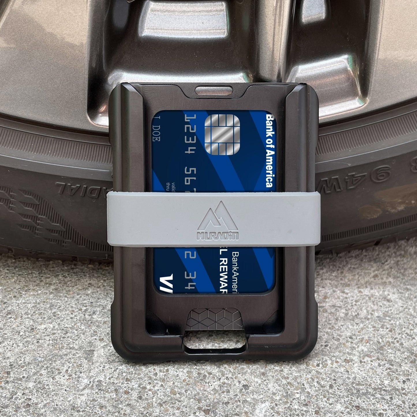 aluminum wallet