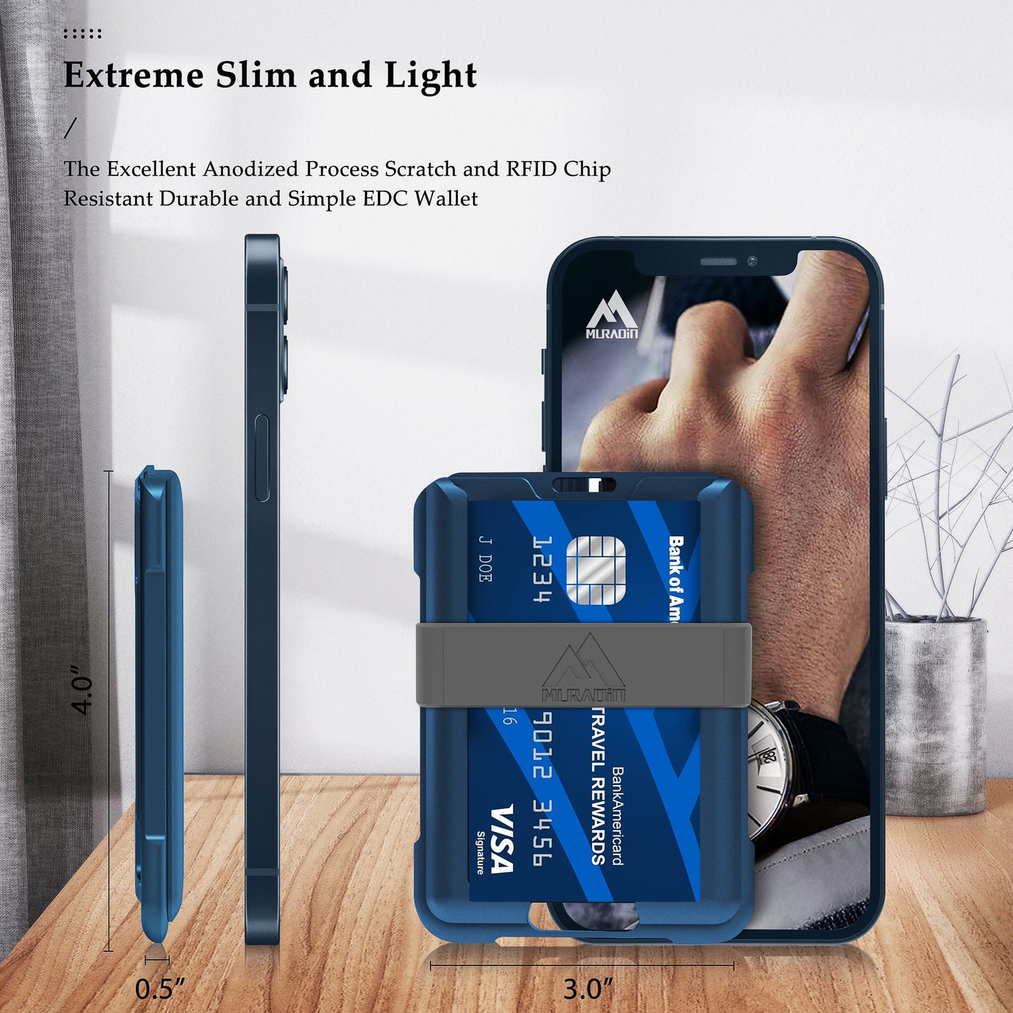 aluminum wallet
