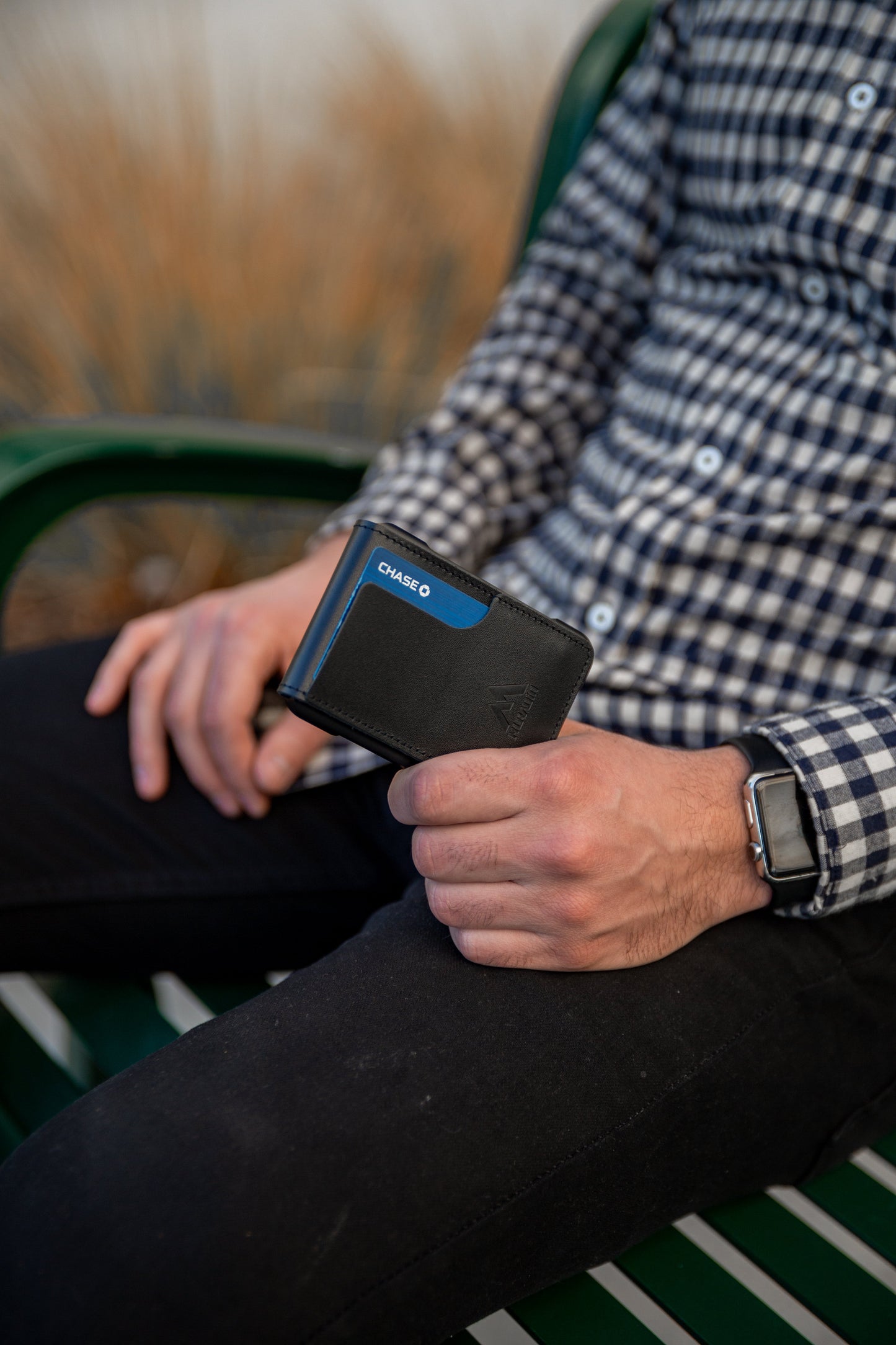 aluminum wallet