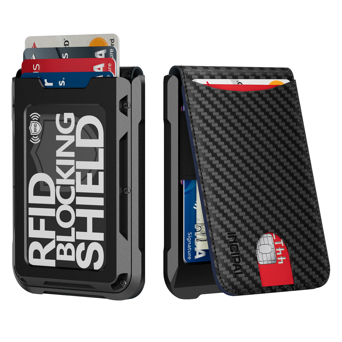 I09 - Wallet for Men - Carbon Fiber