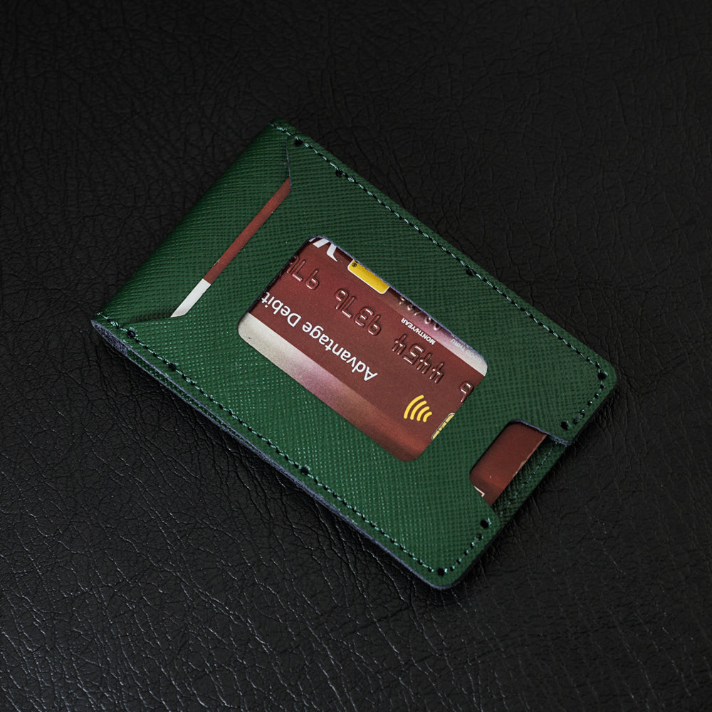 MYEDC Genuine Leather Bifold Wallet