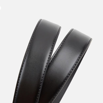 MYEDC Leather Ratchet Belt Men